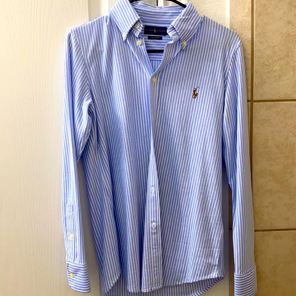 Ralph Lauren Knit Oxford Women’s Long Sleeve